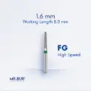 FG DIAMOND TAPER ROUNDED EDGE 